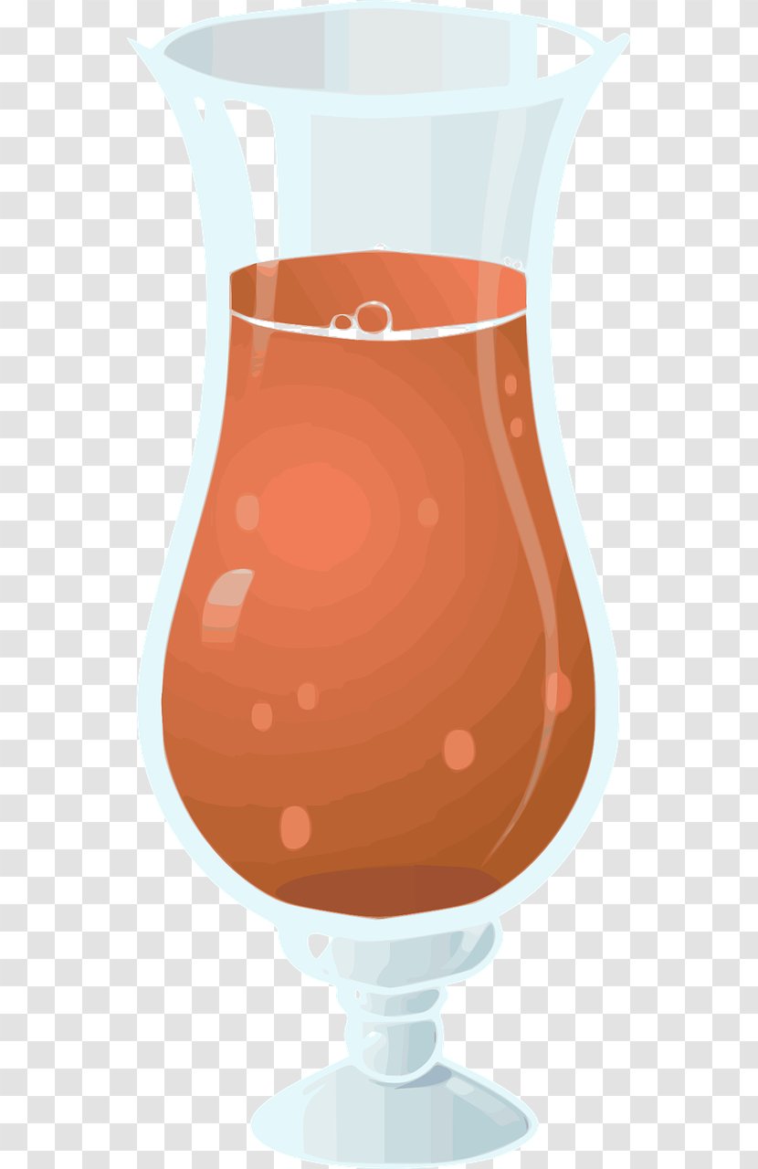 Fizzy Drinks Juice Cocktail Glass - Drinking - Orange Transparent PNG