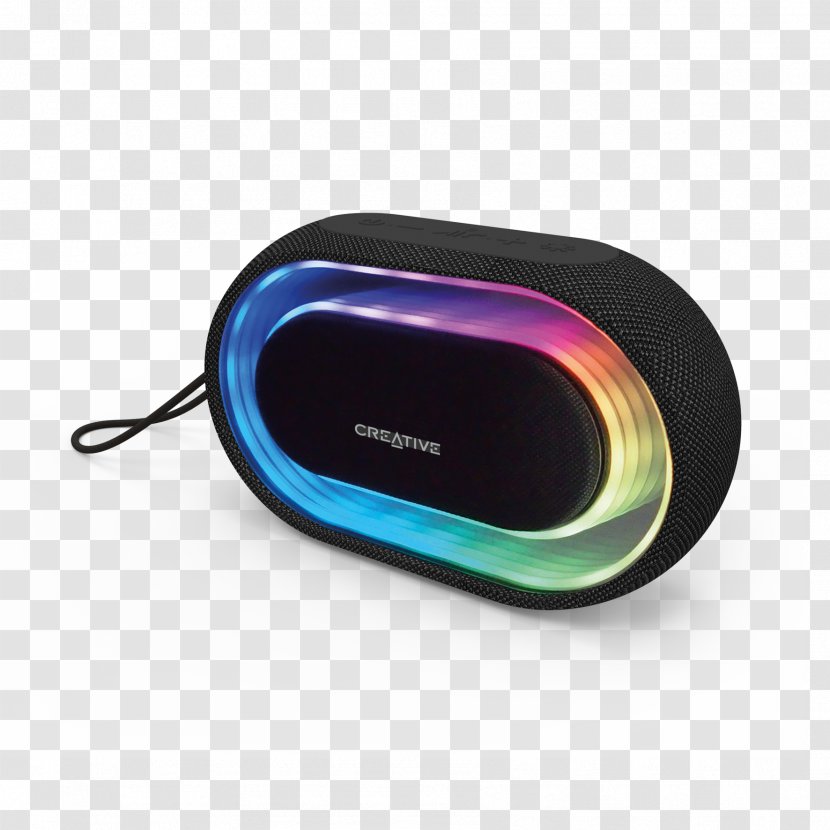 Bluetooth Speaker Creative Halo Aux Loudspeaker Wireless Audio - Electronics Transparent PNG