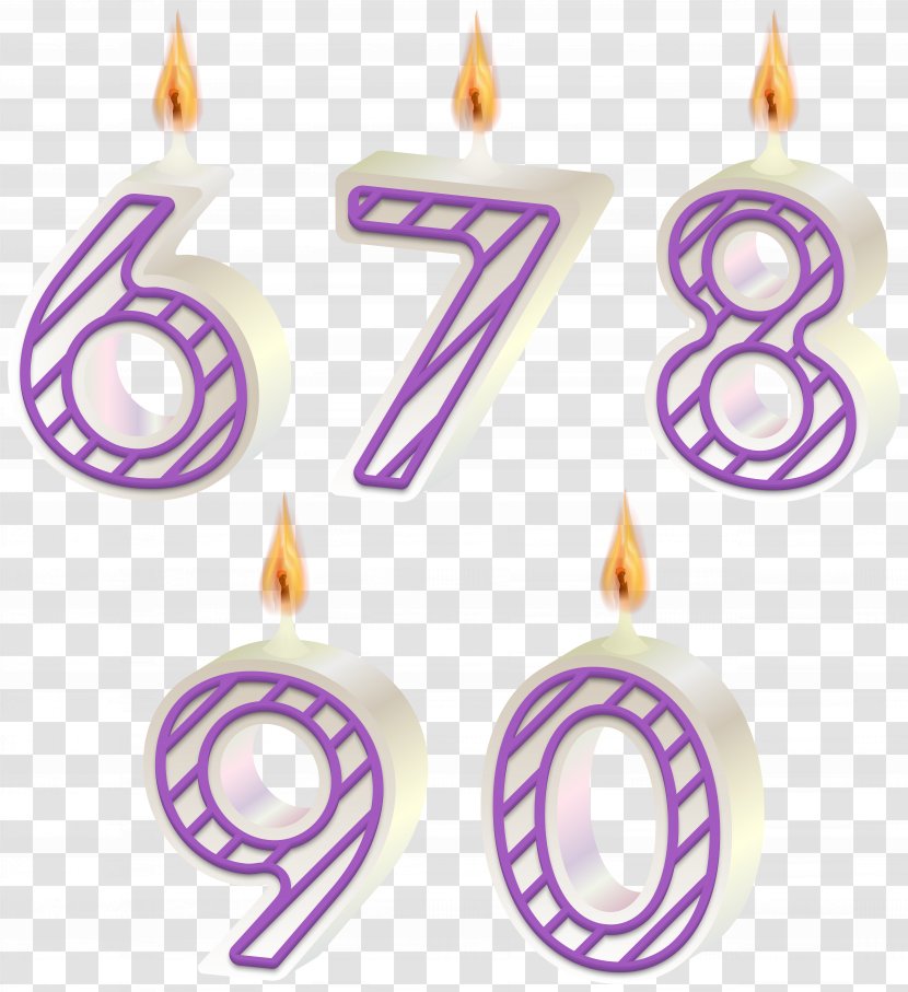 Birthday Candle - Symbol Ornament Transparent PNG