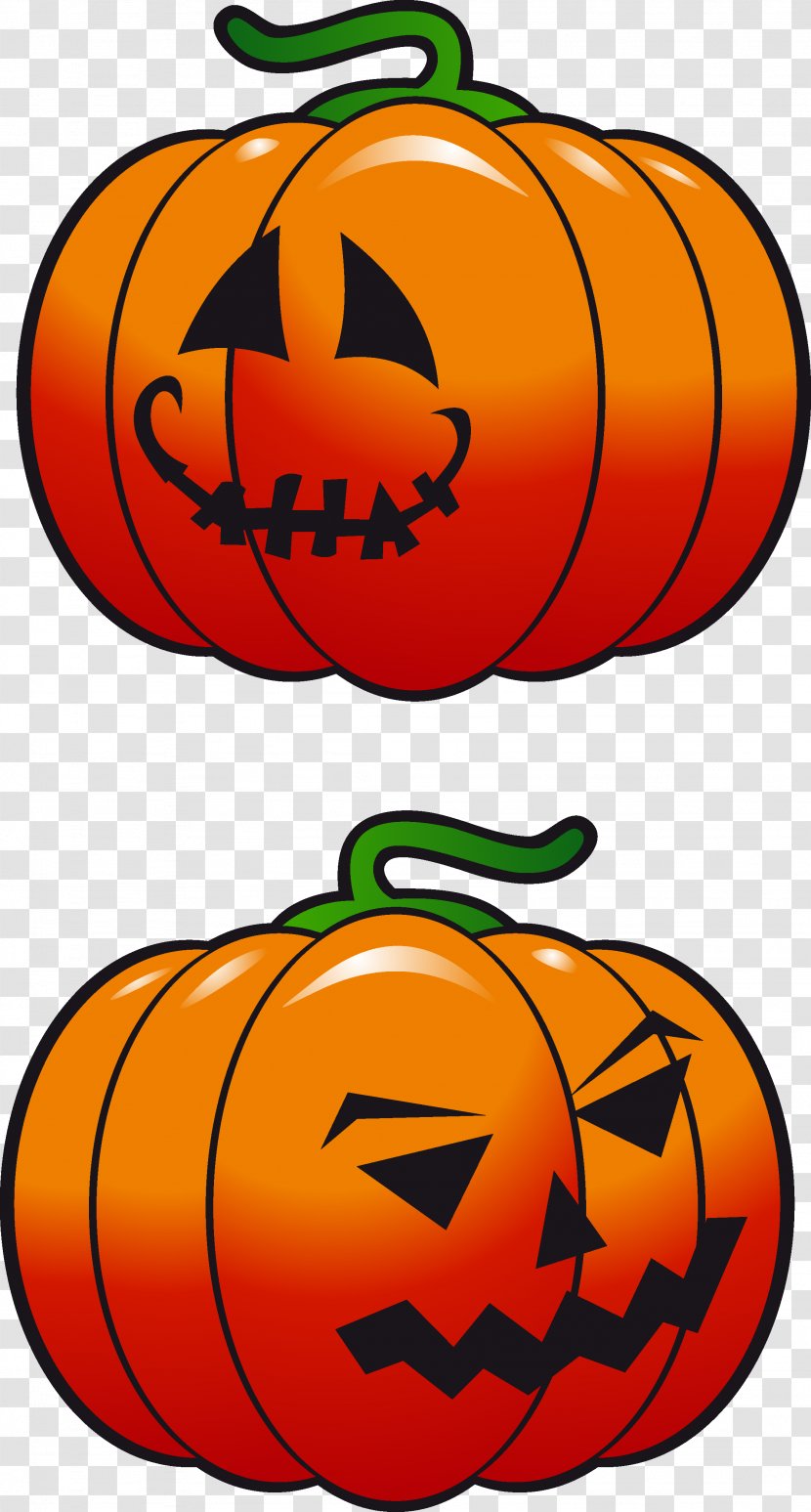 Jack-o-lantern Pumpkin Halloween Clip Art - Fruit Transparent PNG