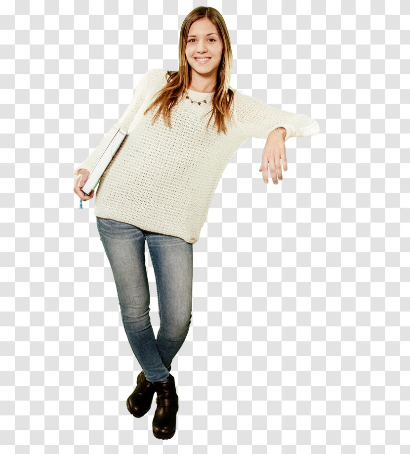 Sweater Leggings Avarel Studios GmbH Sleeve Outerwear - Shoulder - Jasmin Transparent PNG