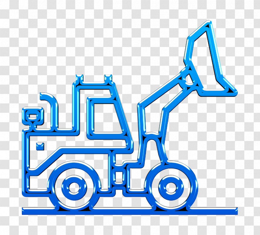 Work Icon Industry Icon Excavator Icon Transparent PNG