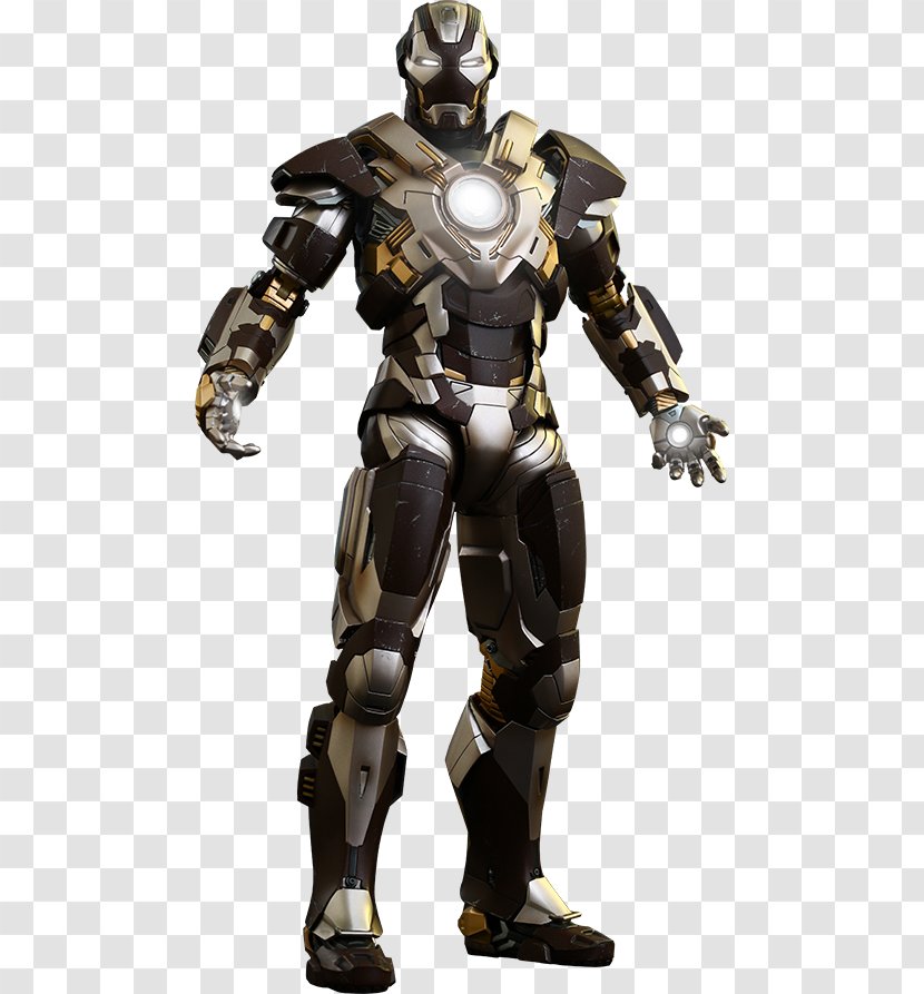 Iron Man's Armor Marvel Cinematic Universe Hot Toys Limited Action & Toy Figures - Comics - Machine Transparent PNG