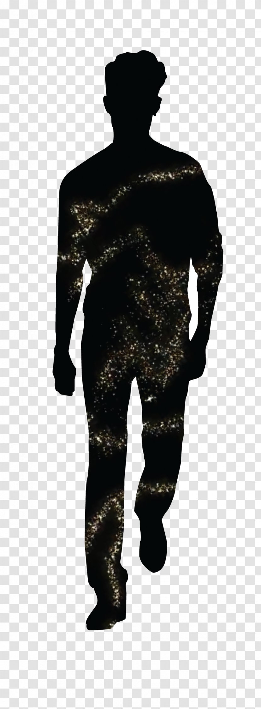 Shoulder Silhouette Sleeve - Ziggy Stardust Transparent PNG