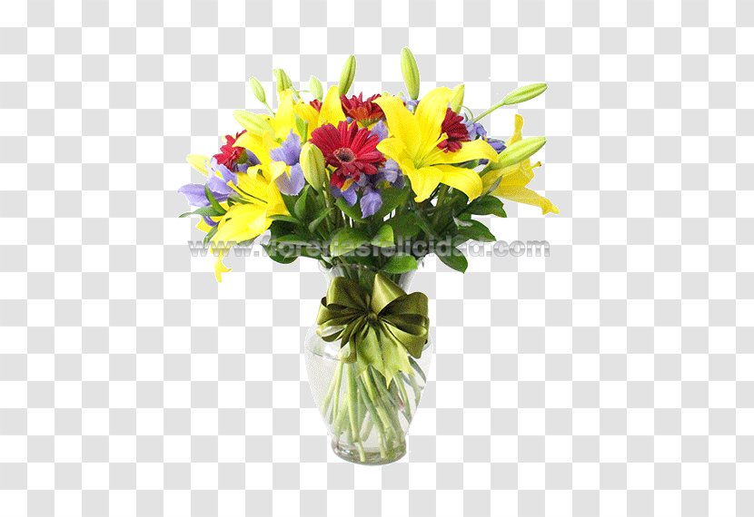 Floral Design Cut Flowers Vase Flower Bouquet - Arranging Transparent PNG