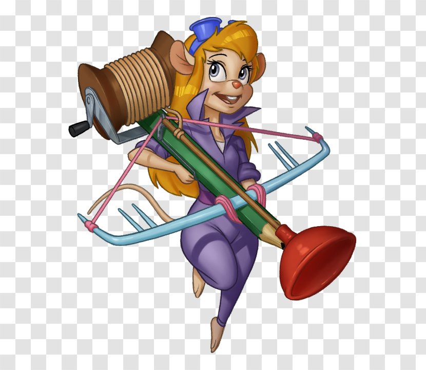 Gadget Hackwrench Chip 'n' Dale Cartoon The Walt Disney Company - Fictional Character - Rescue Rangers Transparent PNG
