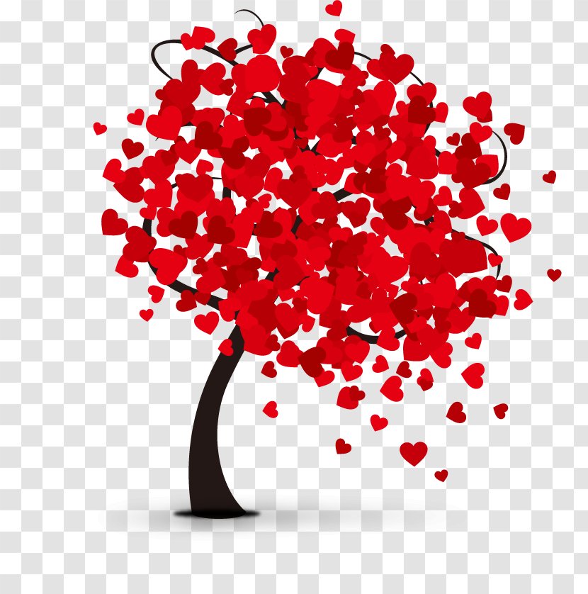 Valentines Day Heart Clip Art - Frame - Tree Transparent PNG