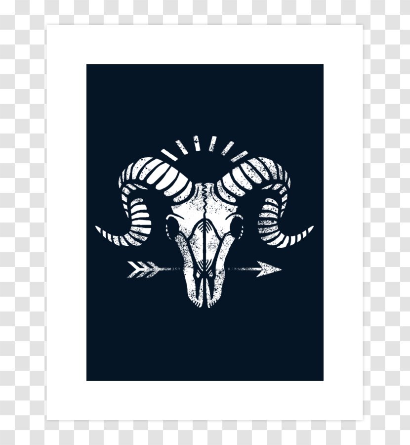 Bone Human Skull Symbolism T-shirt Goat - Art Transparent PNG