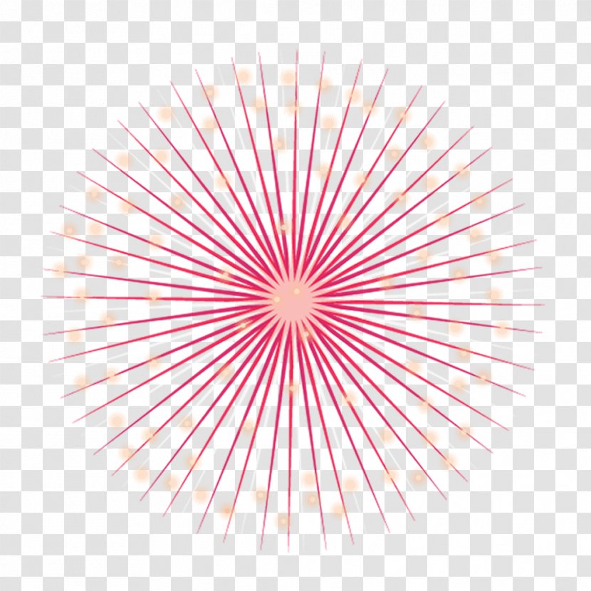 Light Pattern - Point - Pink Dandelion Transparent PNG