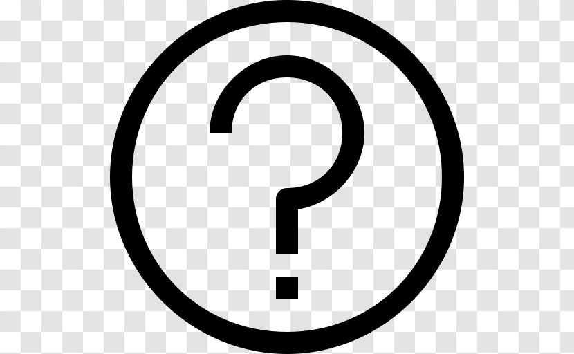 Question Mark Sign ICO Icon - Area Transparent PNG