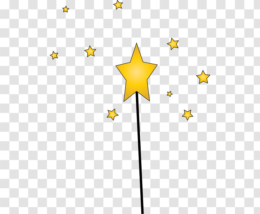 Wand Magic Clip Art - Star - Pictures Of Wands Transparent PNG