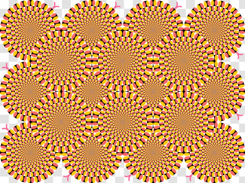 Ritsumeikan University Optical Illusion Peripheral Drift - Optics - Professor Transparent PNG