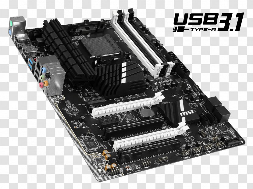 Motherboard Socket AM3+ ATX CPU - Electronic Device Transparent PNG