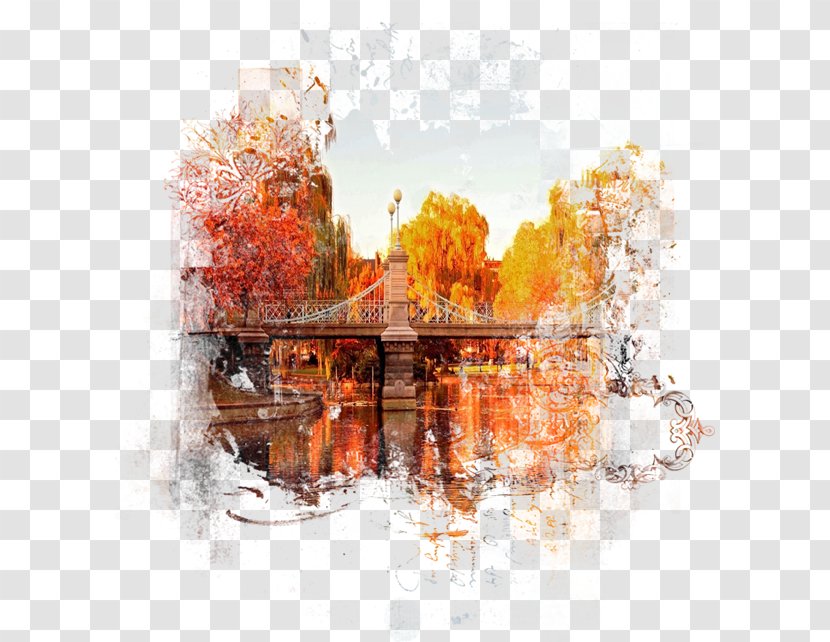 Painting Autumn Clip Art - Landscape Paintings Transparent PNG