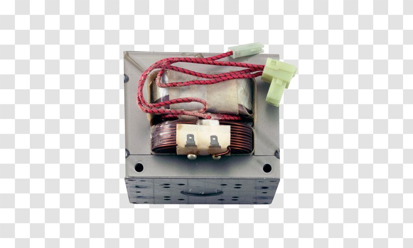 Microwave Ovens Electronics Kitchen Power Converters Countertop - Electronic Component - High Voltage Transformer Transparent PNG