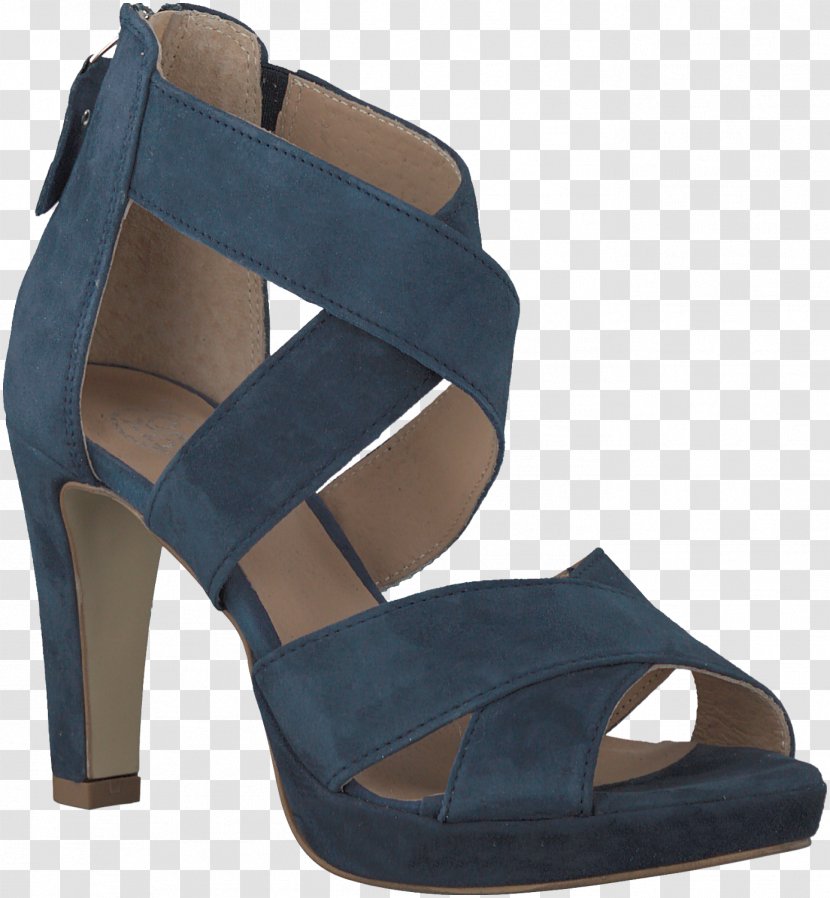 Footwear Shoe Electric Blue Sandal Cobalt - Highheeled - Sandals Transparent PNG