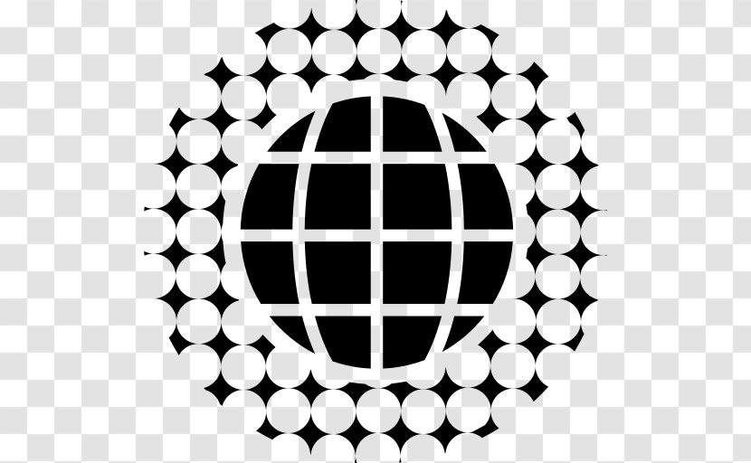 Shutterstock Stock Photography Illustration Vector Graphics Image - Blackandwhite - World Grid Circle Transparent PNG