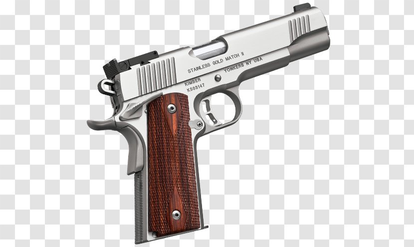 Kimber Manufacturing Custom .45 ACP Firearm Pistol - Smith Wesson Mp - Confirmed Sight Transparent PNG