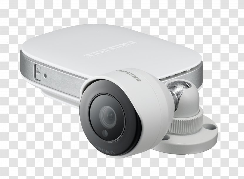 Samsung SmartCam SNH-E6440BN 1080p Camera Hanwha Aerospace - Multimedia Transparent PNG