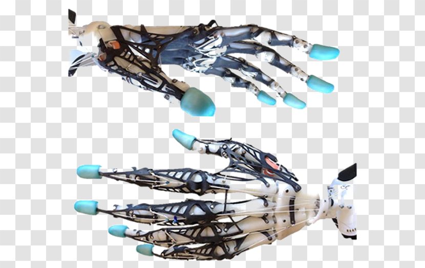 Robotic Arm Hand Finger Biomimetics - Prosthesis - Mechanical Transparent PNG