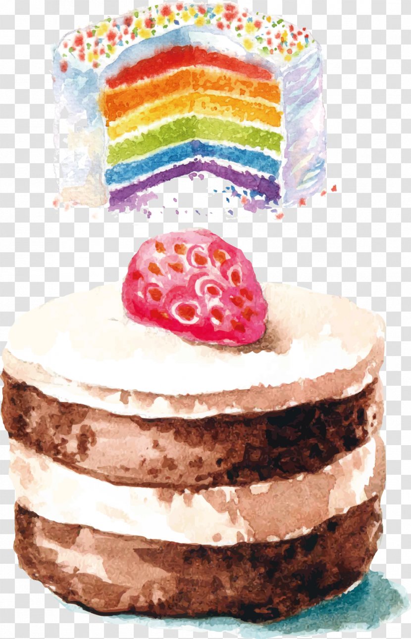 Birthday Cake - Decorating - Cream Transparent PNG