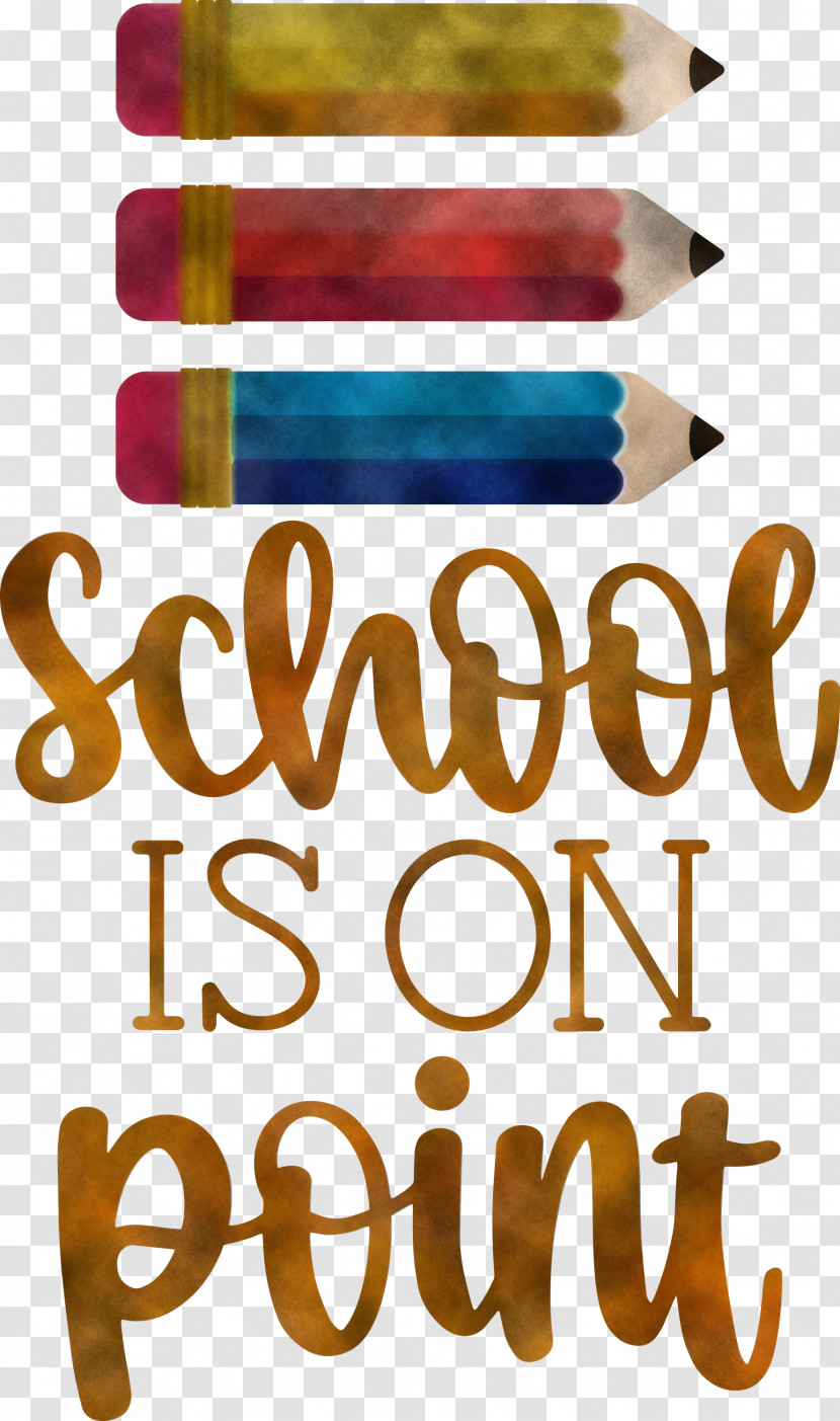 School Is On Point School Education Transparent PNG