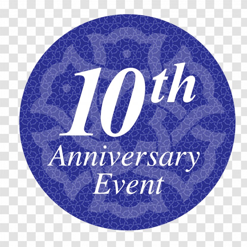 Label Adhesive If(we) Tagged Logo - Blue - 10th Anniversary Transparent PNG