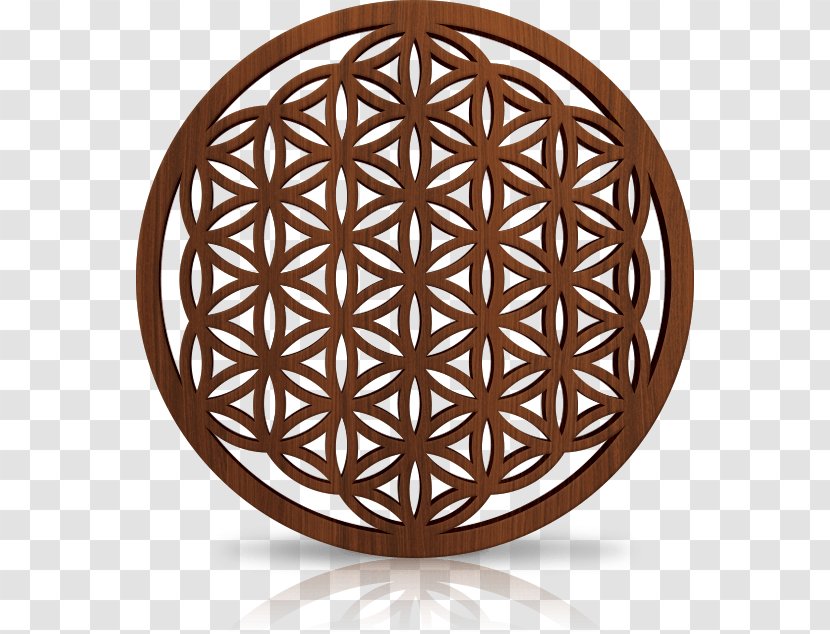 Overlapping Circles Grid Sacred Geometry - Triangle - Geometria Sagrada Transparent PNG