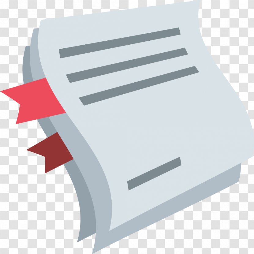 Emoji Bookmark Text Messaging Mastodon SMS - Email - Document Transparent PNG