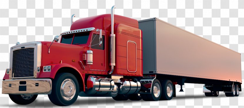 Motorway Services Truck Driver Cargo Transport - Logistics Transparent PNG