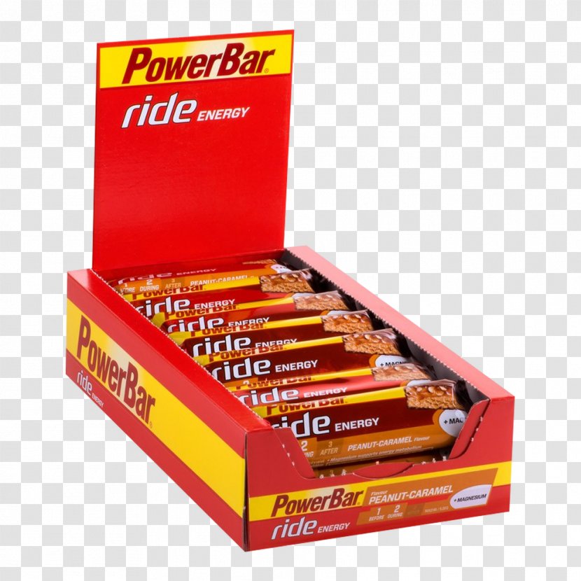 POWERBAR Ride 18 Bars/box Bar Energy PowerBar Energize 25 Peanut Caramel - Bars Transparent PNG