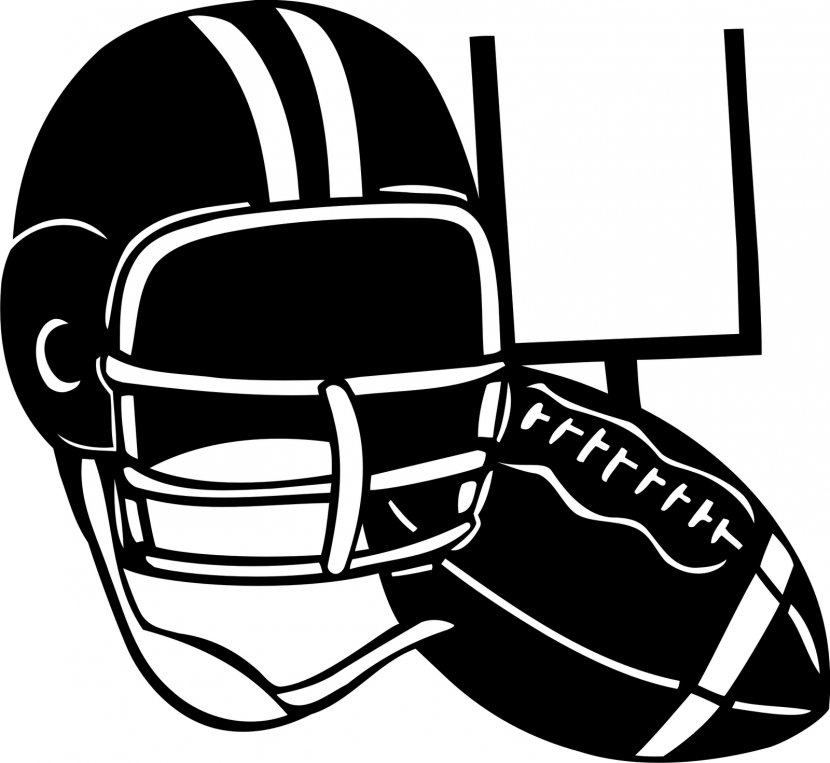 Wall Decal Sticker American Football - Monochrome - Nike Volleyball Cliparts Transparent PNG