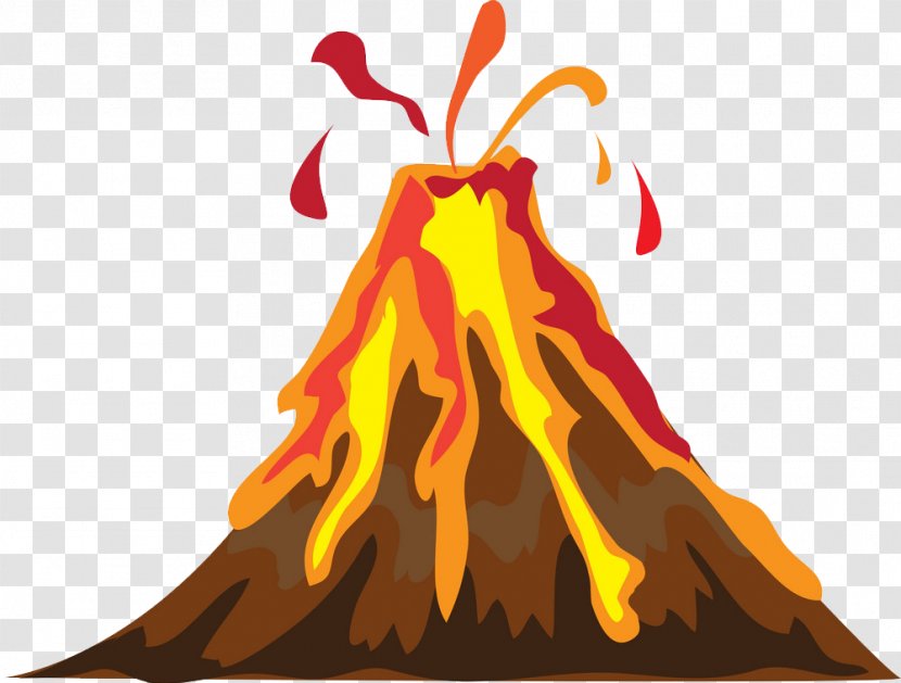 Birthday Cards - Volcano - Volcanic Landform Fire Transparent PNG