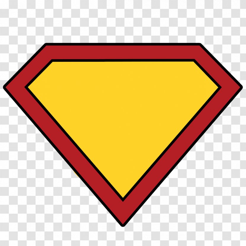 Superman Logo Batman Clip Art - Yellow Transparent PNG