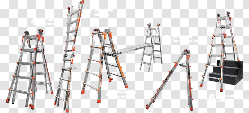 Ladder Little Giant 10126LG Classic 26' Wing Enterprises, Inc. Scaffolding LT-22 - Recreation - Creative Transparent PNG