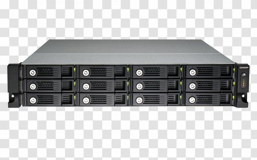 Network Storage Systems QNAP Systems, Inc. TVS-1271U-RP Net NAS 8-Slot Leergehäuse 3,5
