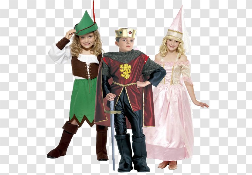 Middle Ages Halloween Costume Suit Party - Kids Fashion Transparent PNG