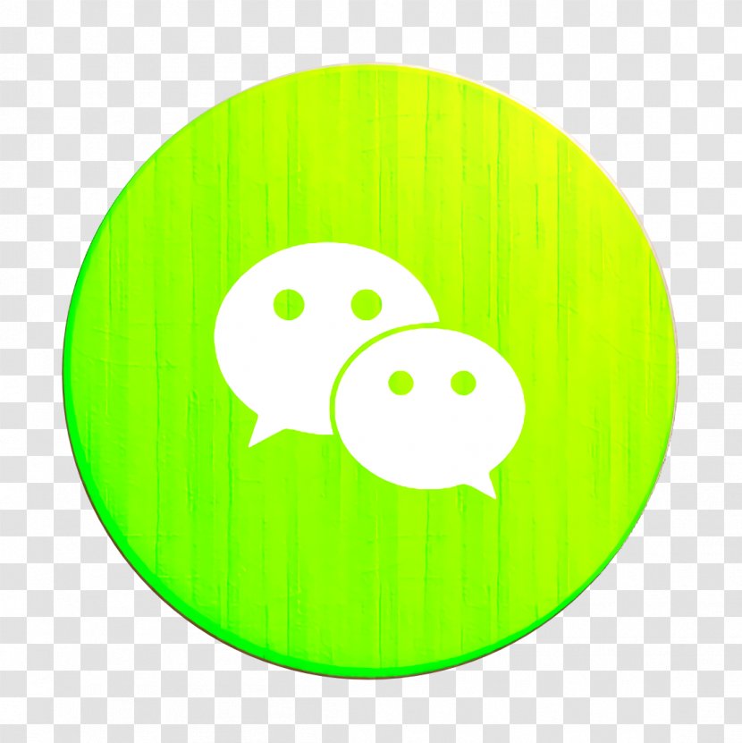 Messenger Icon Social Wechat - Green - Symbol Logo Transparent PNG