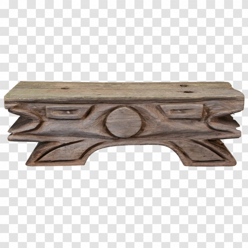 Table Wood Carving Sculpture Transparent PNG