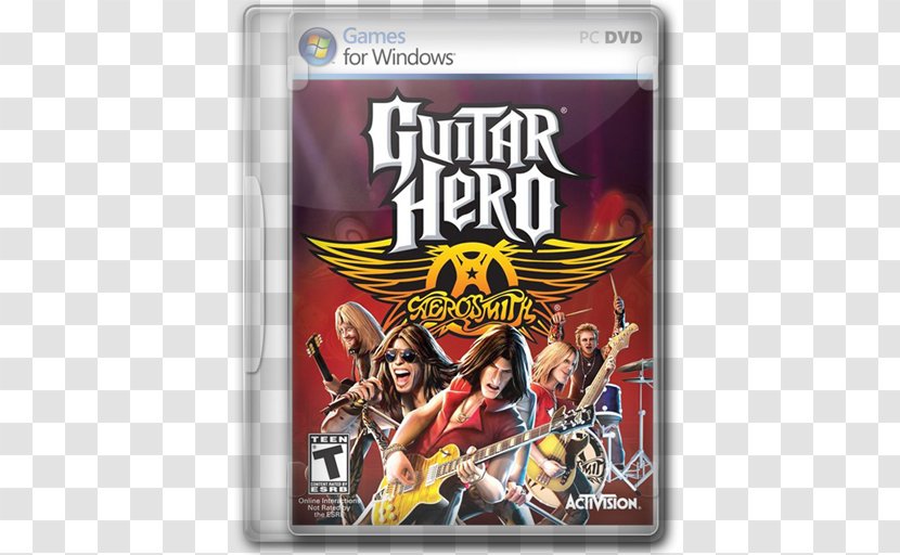 Guitar Hero: Aerosmith Hero III: Legends Of Rock World Tour Xbox 360 - One Transparent PNG