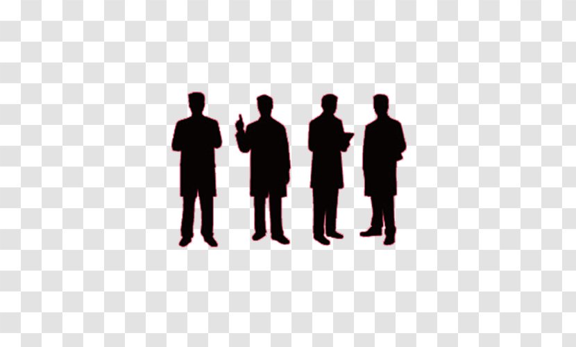 Silhouette Physician Photography Illustration - Standing - Doctor Transparent PNG