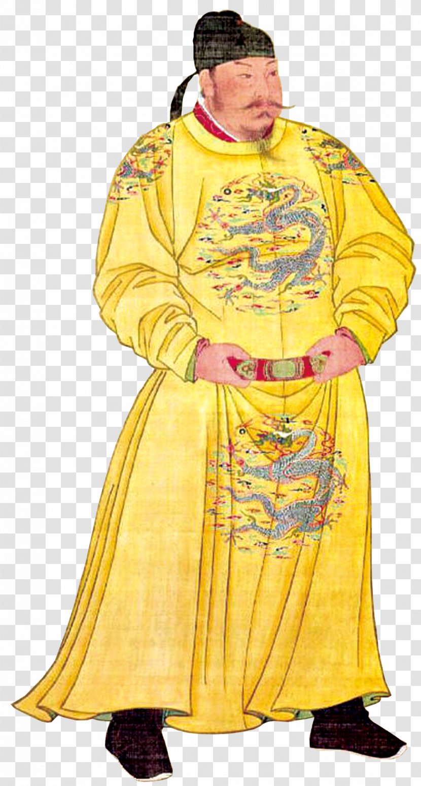 Emperor Of China Tang Dynasty History - Outerwear Transparent PNG