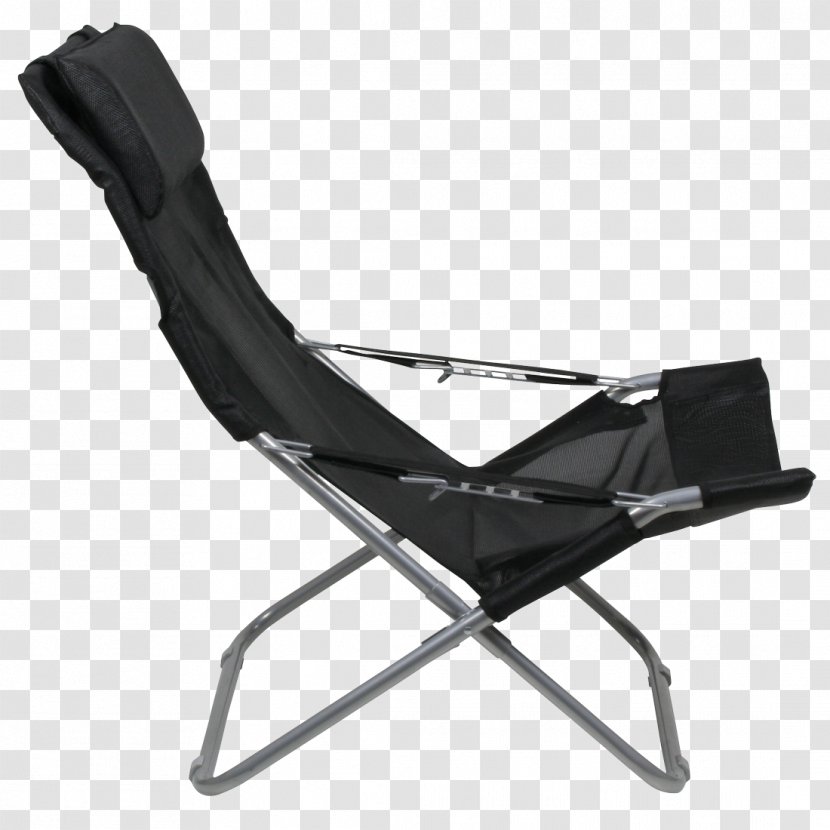 Folding Chair Garden Furniture Armrest - Black M Transparent PNG
