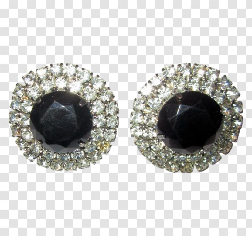 Earring Sapphire Jewellery Onyx Imitation Gemstones & Rhinestones - Gemstone Transparent PNG