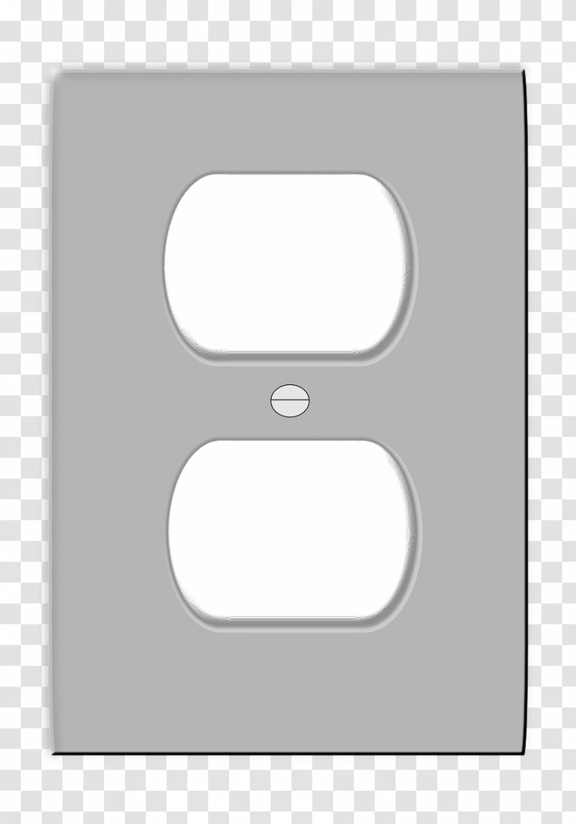 Network Cartoon - Electricity - Rectangle Wall Plate Transparent PNG