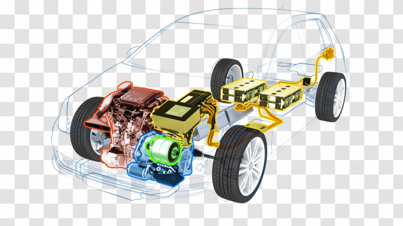Car Motor Vehicle Electric Powertrain Automotive Design - Exterior Transparent PNG