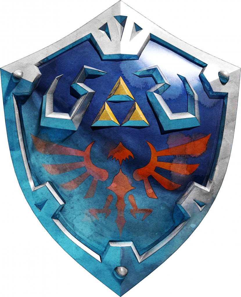 The Legend Of Zelda: Skyward Sword Ocarina Time Breath Wild Twilight Princess HD Link - Gamefaqs - Shield Transparent PNG