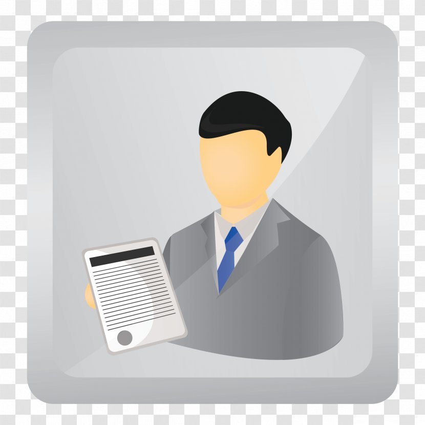 Business Microphone White-collar Worker - Behavior - Case Transparent PNG