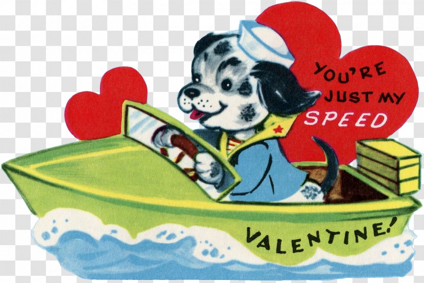 Animated Cartoon - Dog Valentine Transparent PNG