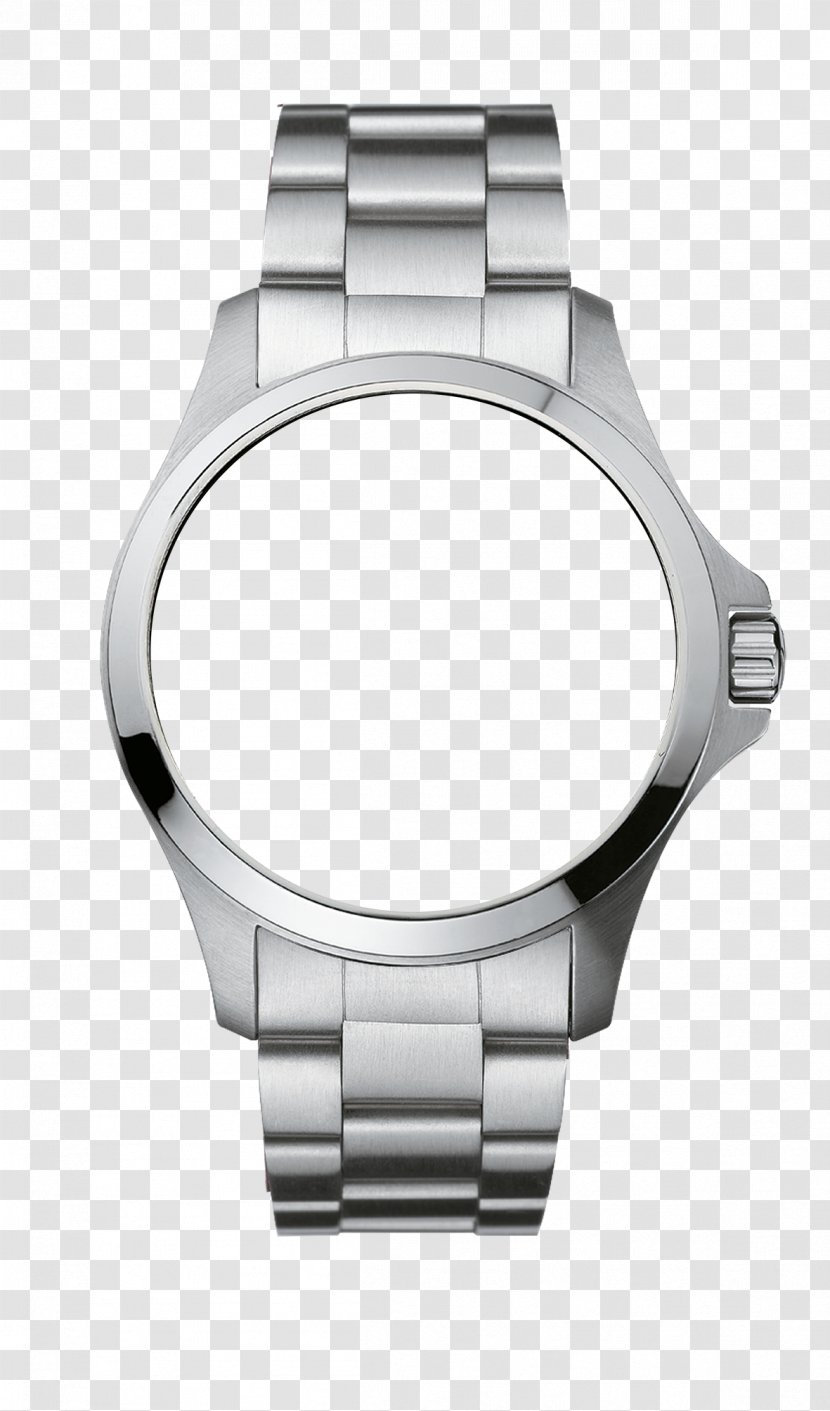 Hamilton Khaki King Watch Company Automatic Strap - Steel Transparent PNG